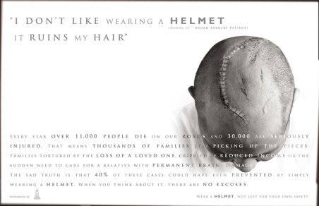 helmet hair
