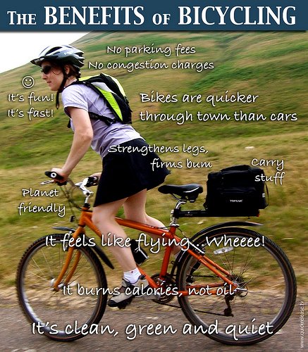benefícios da bicicleta
